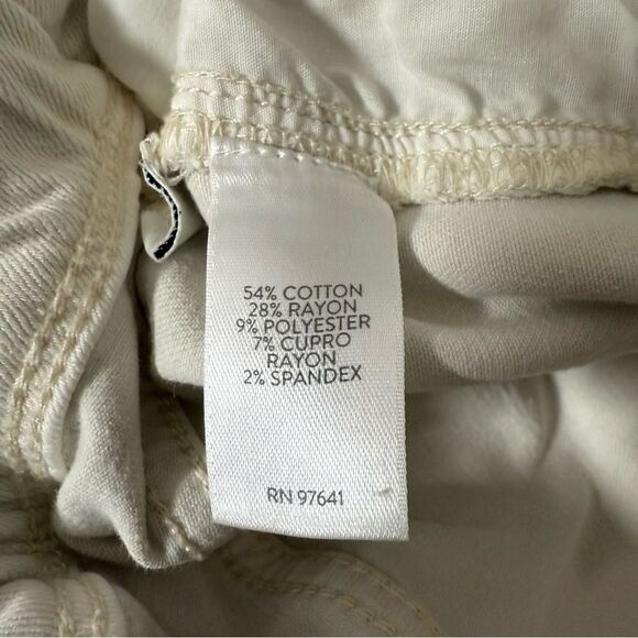 J Jill Denim Authentic Fit Slim Ankle Pants Womens Plus Sz 16 Beige Stretch - Picture 11 of 15